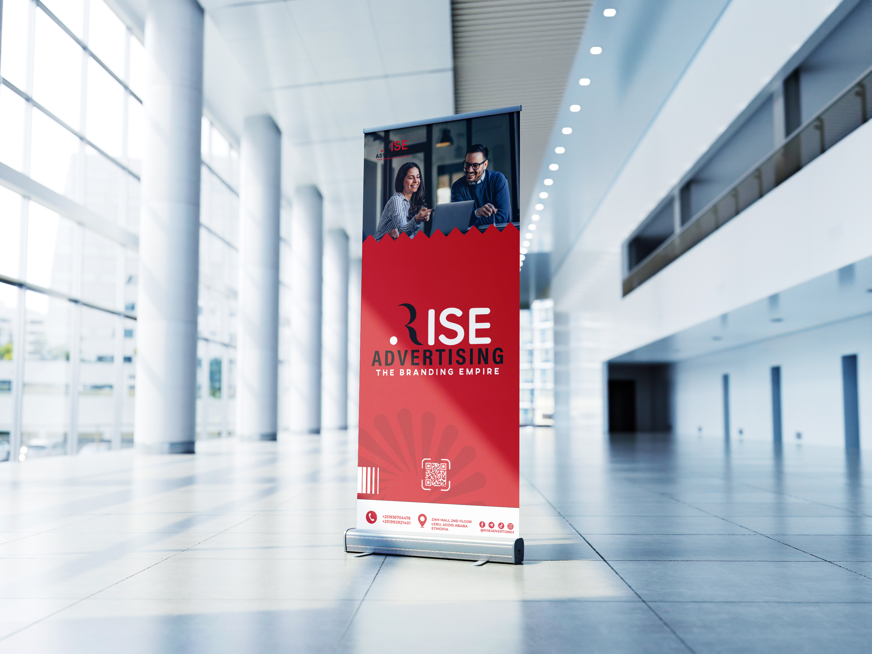 Indoor Roll-Up Banners